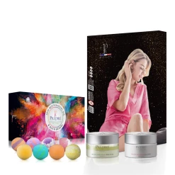 Discount ⭐ Predire Paris Invigorate & Relax Bath Collection-Pink Robe & Milk/Honey 💯