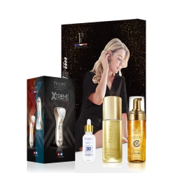 Best Pirce โ Predire Paris Anti-Aging Hylauronic & Collagen Skin Routine w/ Skin Rejuvenation Device-Black Robe โญ