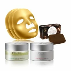 Brand new 👏 Predire Paris Oxygen/Vitamin Gold Masks w/ Spa Revigorate Collection-Milk & Honey 🎉
