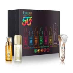 Budget ✨ Predire Paris Premium Cleanse, Treat, Moisturize Collection with Skin Rejuvenation Device 😉