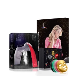 Budget ๐ Predire Paris Non-Surgical PRO LED Light Therapy Device & Renewal Rejuvenating Mask Collection-Pink Robe ๐ฅ