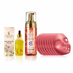 Budget ⭐ Predire Paris Red Wine Anti-Aging Facial with Jade Butterfly Skin Oil 👏