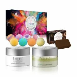 Best Pirce 💯 Predire Paris Invigorating & Relaxation Complete Bath Set-Coconut 😉
